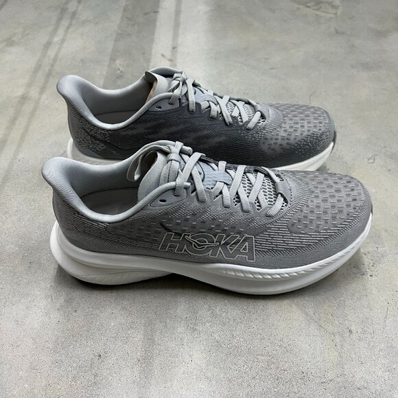 Hoka One One Mach 6 Men's Stardust Alabaster 1147790-SLBS - New - Picture 3 of 6